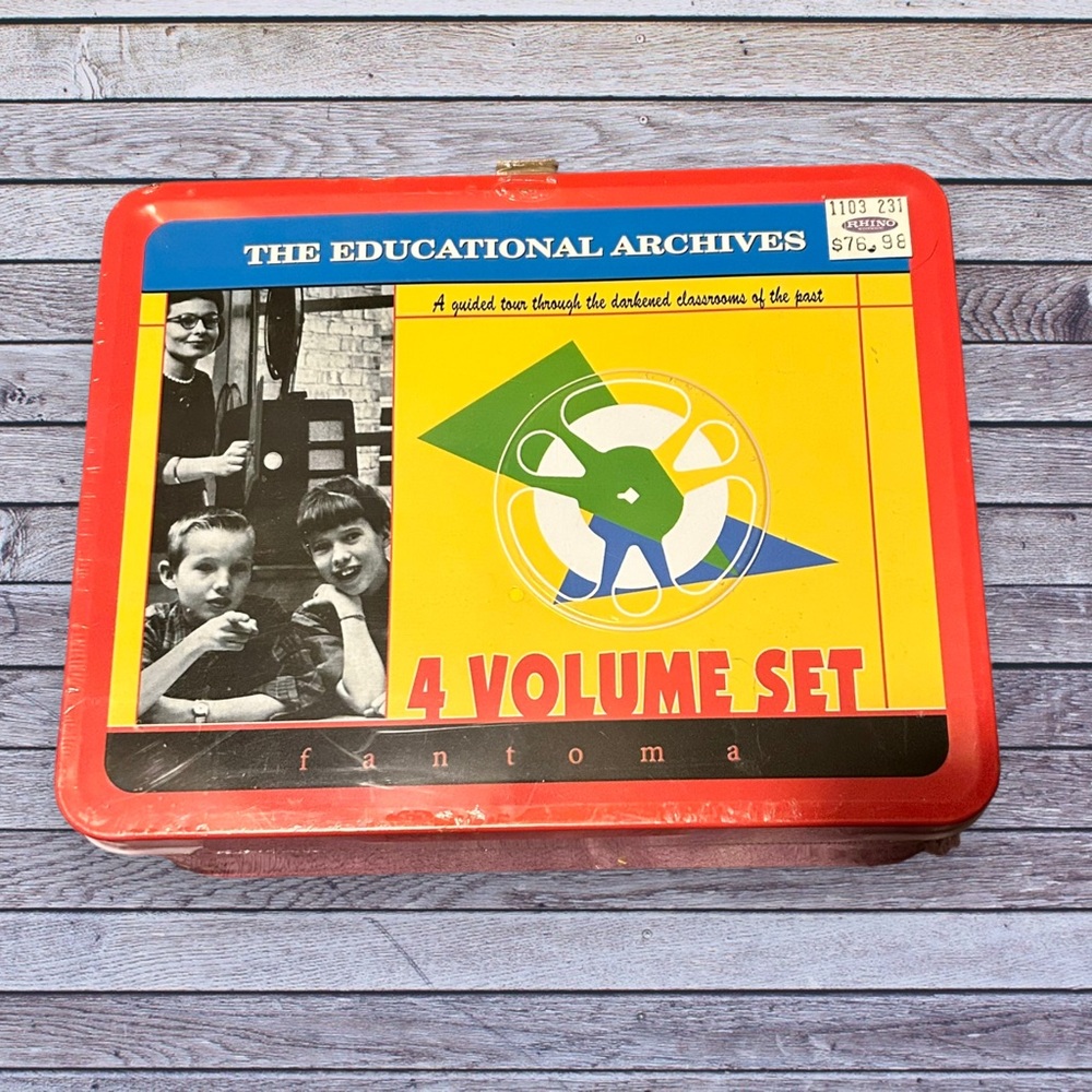 The Educational Archives 4-DVD Set Limited Edition Lunchbox Retro OOP - Picture 3 of 11